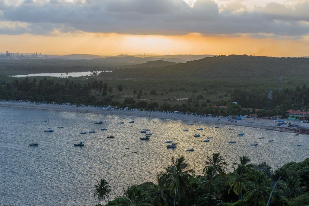 Sheraton Reserva Do Paiva Cabo de Santo Agostinho Camera foto Sunset at the mouth of the river