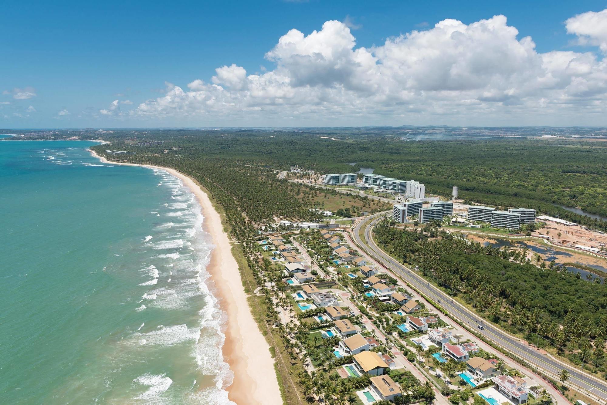 Sheraton Reserva Do Paiva Cabo de Santo Agostinho Esterno foto Aerial view of the city