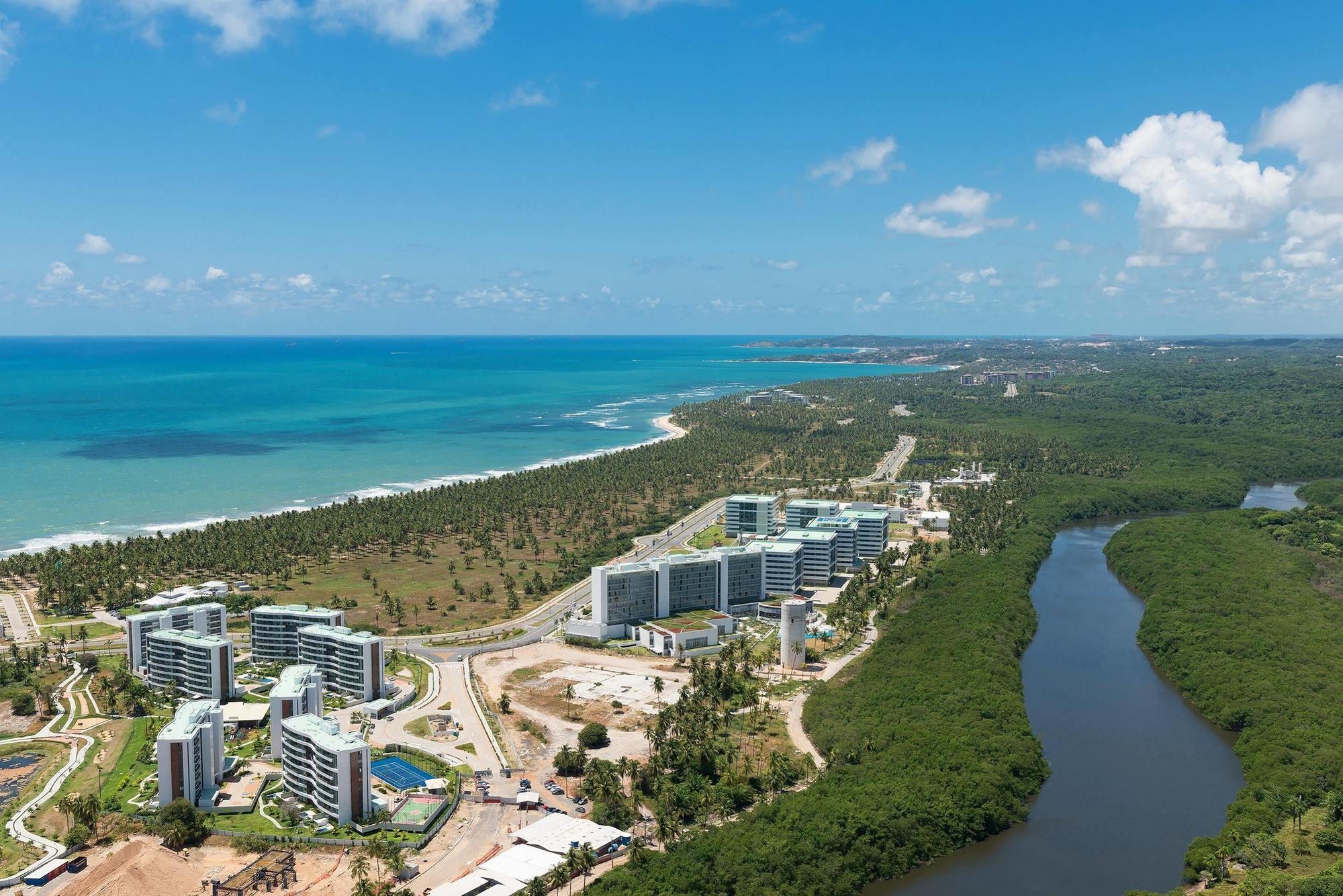 Sheraton Reserva Do Paiva Cabo de Santo Agostinho Esterno foto Aerial view of the resort